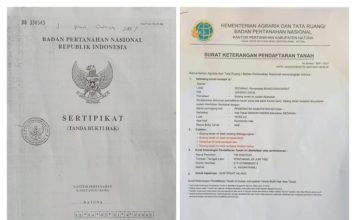 Berita Kehilangan Sertifikat Tanah Nomor 32.04.02.01.4.00005