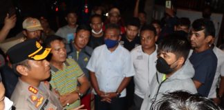 Melewati Batas Waktu, Polresta Tanjungpinang Bubarkan Aksi Unjuk Rasa Warganegara Afganistan Secara Persuasif