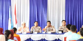 Sat Binmas Polres Lingga Sosialisasi Bahaya Narkoba Kepada Siswa – Siswi SMAN 2 Singkep