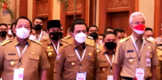 Gubernur Ansar Hadiri Langsung Pengarahan Presiden Jokowi Untuk Pengendalian Inflasi
