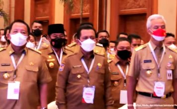 Gubernur Ansar Hadiri Langsung Pengarahan Presiden Jokowi Untuk Pengendalian Inflasi