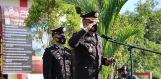 Kapolres Natuna Pimpin Upacara Peringatan Hari Kesaktian Pancasila 1 Oktober 2022