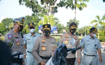 Kapolda Kepri Pimpin Apel Gelar Pasukan Operasi Zebra Seligi 2022