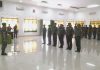 Dandim 0318/Natuna Pimpin Upacara Kenaikan Pangkat