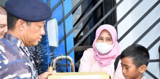 Pangkoarmada I Gelar Baksos dan Sosialisasi Hukum Laut Kepada Nelayan Natuna