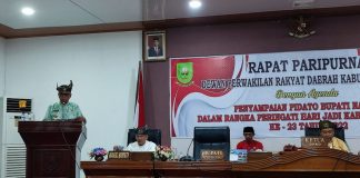 Hari Jadi Ke-23, Bupati Natuna Sampaikan Capaian Program Strategis