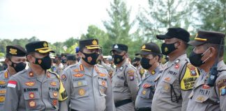 Apel Gelar Pasukan Pengamanan Tour De Bintan, 490 Personil Diterjunkan