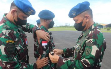 29 Personel Lanud RSA Mendapat Kenaikan Pangkat Satu Tingkat Lebih Tinggi