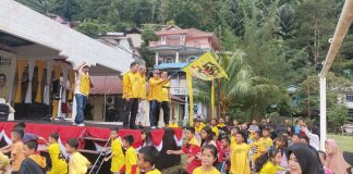 DPD Partai Golkar Anambas Gelar Jalan Santai Serentak dan Bagi-bagi Hadiah