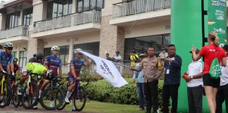 Pengamanan Tour De Bintan Berjalan Aman dan Kondusif
