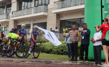 Pengamanan Tour De Bintan Berjalan Aman dan Kondusif