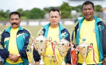 Bupati M Nizar Buka Turnamen Sepakbola PSSI Lingga II