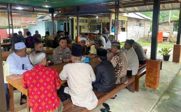 Bersembang Cerita Kamtibmas Kapolres Lingga Silaturahmi dengan Tokoh