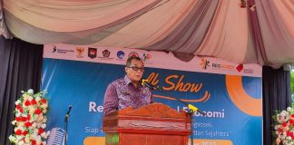 Asisten III Bidang Administrasi Pemerintahan Natuna Buka Talk Show Regsosek di Desa Sungai Ulu