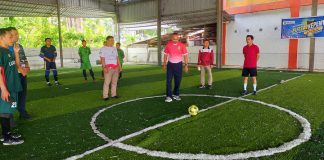 Kadispora Natuna Buka Pertandingan Futsal Ajang Silaturahmi Antar Pemuda