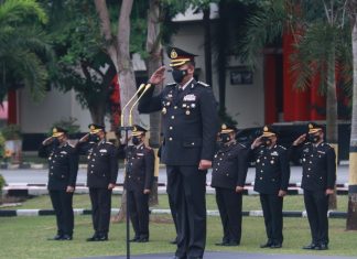 Polda Kepri Laksanakan Apel Peringatan Hari Kesaktian Pancasila