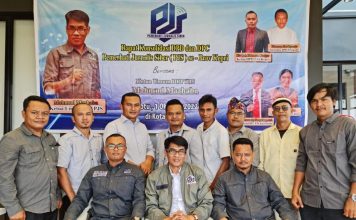 Rapat Konsolidasi DPD dan DPC PJS Se-Kepulauan Riau, Mahmud Marhaba Paparkan Visi Misi Organisasi