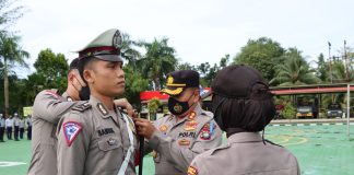 Polres Natuna Gelar Apel Pasukan Operasi Zebra Seligi Tahun 2022