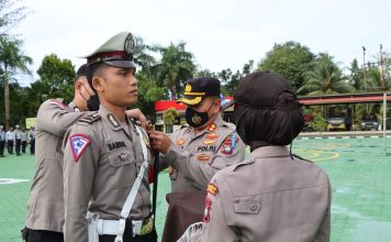 Polres Natuna Gelar Apel Pasukan Operasi Zebra Seligi Tahun 2022