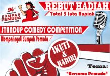 Peringati Hari Sumpah Pemuda, PWI Kota Tanjungpinang Gelar Lomba Stand Up Comedy