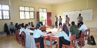 Cegah Kenakalan Remaja, Ops Bina Kusuma Seligi 2022 Polres Lingga Laksanakan Binluh ke Sekolah