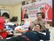 Donor Darah dan Baksos Humas Polda Kepri Dalam Rangka Sambut HUT Humas Polri ke 71