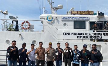 Polisi dan Wartawan Kompak Diwilayah Perbatasan Negara