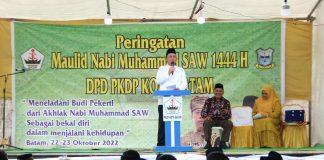 Gubernur Ansar Rayakan Maulid Nabi Muhammad SAW Bersama PKDP Batam