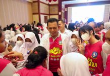 Gubernur Ansar Ajak Remaja Putri Hidup Sehat di Gerakan Nasional Aksi Bergizi