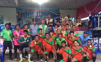 Tukul FC Juara Turnamen Temiang Pesisir Cup II 2022