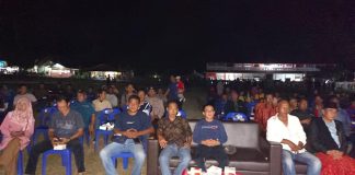 Kadis Sosial PPPA Lingga Tutup Turnamen Sepak Bola Temiang Pesisir Cup II