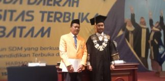 Wisuda Daerah 731 Mahasiswa UT di Kepri, Wayan Ingin IKA-UT Lebih Eksis