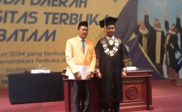 Wisuda Daerah 731 Mahasiswa UT di Kepri, Wayan Ingin IKA-UT Lebih Eksis