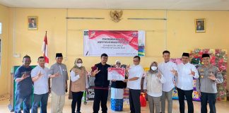 Kapolres Hadiri Penyerahan Bantuan Asistensi Rehabilitasi Sosial di Kabupaten Lingga