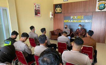 Polres Anambas Tindaklanjuti Program Quick Wins Presisi Pelatihan Keterampilan dan Etika Pelayanan Publik