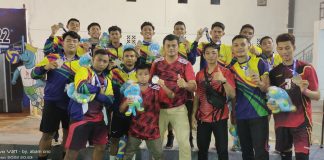 Tim Bola Voli Putra Lingga Raih Medali Perak di Porprov V Kepri