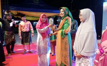 Group Raudatun Nisa Raih Juara Pertama Lomba Rebana Tingkat Kabupaten Lingga