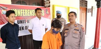 Polsek Dabo Singkep Tangkap Pelaku Tindak Pidana Pencurian