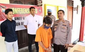 Polsek Dabo Singkep Tangkap Pelaku Tindak Pidana Pencurian