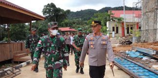 Danrem 033/Wira Pratama Beserta Rombongan Kunker ke Mako Polres Kepulauan Anambas