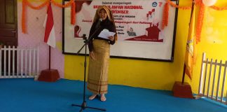 Sambut Hari Pahlawan SMP Satu Atap Pengadah Gelar Lomba Membaca Berita