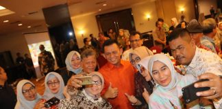 Warga Kijang Perantauan di Batam Antausias Sambut Gubernur Ansar