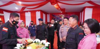 Kapolda Kepri Hadiri Syukuran HUT Korps Brimob ke-77