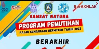 Samsat Natuna Ajak Masyarakat Manfaatkan Program Pemutihan Pajak Kenderaan