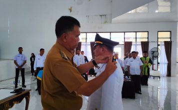 Bupati Natuna Lantik PNS Dalam Jabatan Administrator, Pengawas dan Fungsional