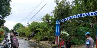 Ciptakan Rasa Aman, Polsek Senayang Laksanakan Strong Point Pagi