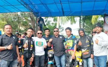 Pembalap Lingga Angkat Tropi di Event Kepri Cup Prix Road Race 2022