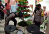 Jelang Perayaan Natal, Polsek Daik Lingga Lakukan Sterilisasi Gereja Oikumene