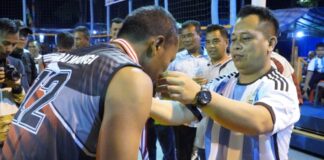 Berlangsung Sukses, M Nizar Tutup Turnamen Bola Voli Bupati Cup I 2022