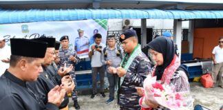 Danlanal Tarempa Merasa Tersanjung Saat Injakkan Kaki Pertama Kali di Anambas